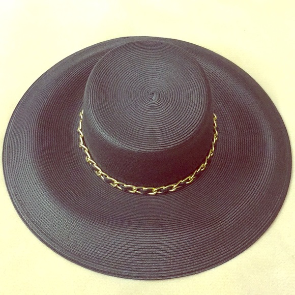 Eric Javits Accessories - Eric javit’s New York Black wide brim hat new WoT